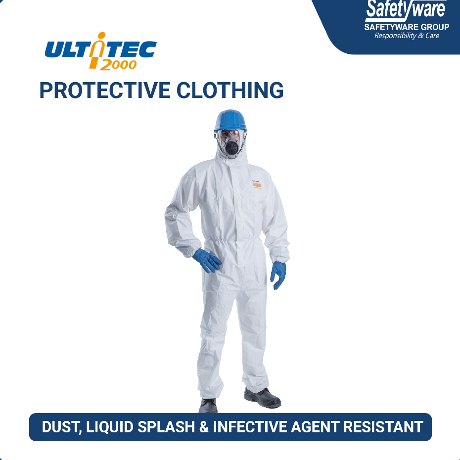 Protective Suit ULTITEC 2000 Oil, Liquid Splash Infective Agents ...