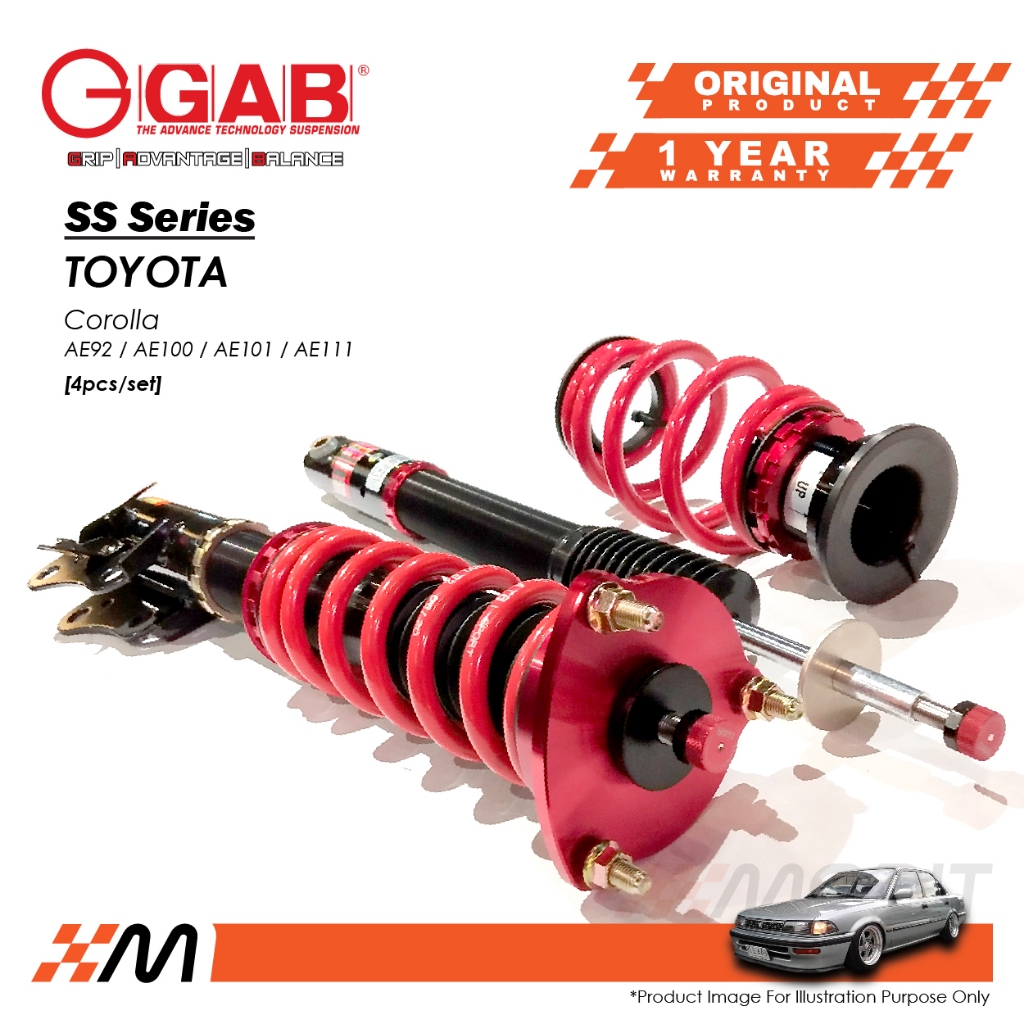 Toyota Corolla AE92 / AE100 / AE101 / AE111 - GAB SS Series Fully ...