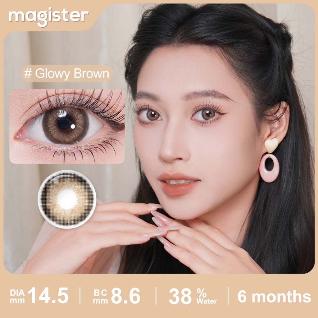 NEW Magister Contact Lens Power Glowy Series 14.5mm Lens Big Eyes ...