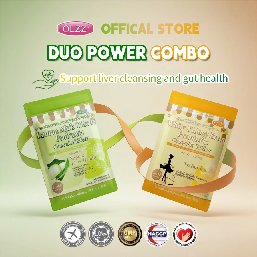 OLZZ Dual-Action Formula: Liver Cleanse & Carb Blocker Combo Pack for ...