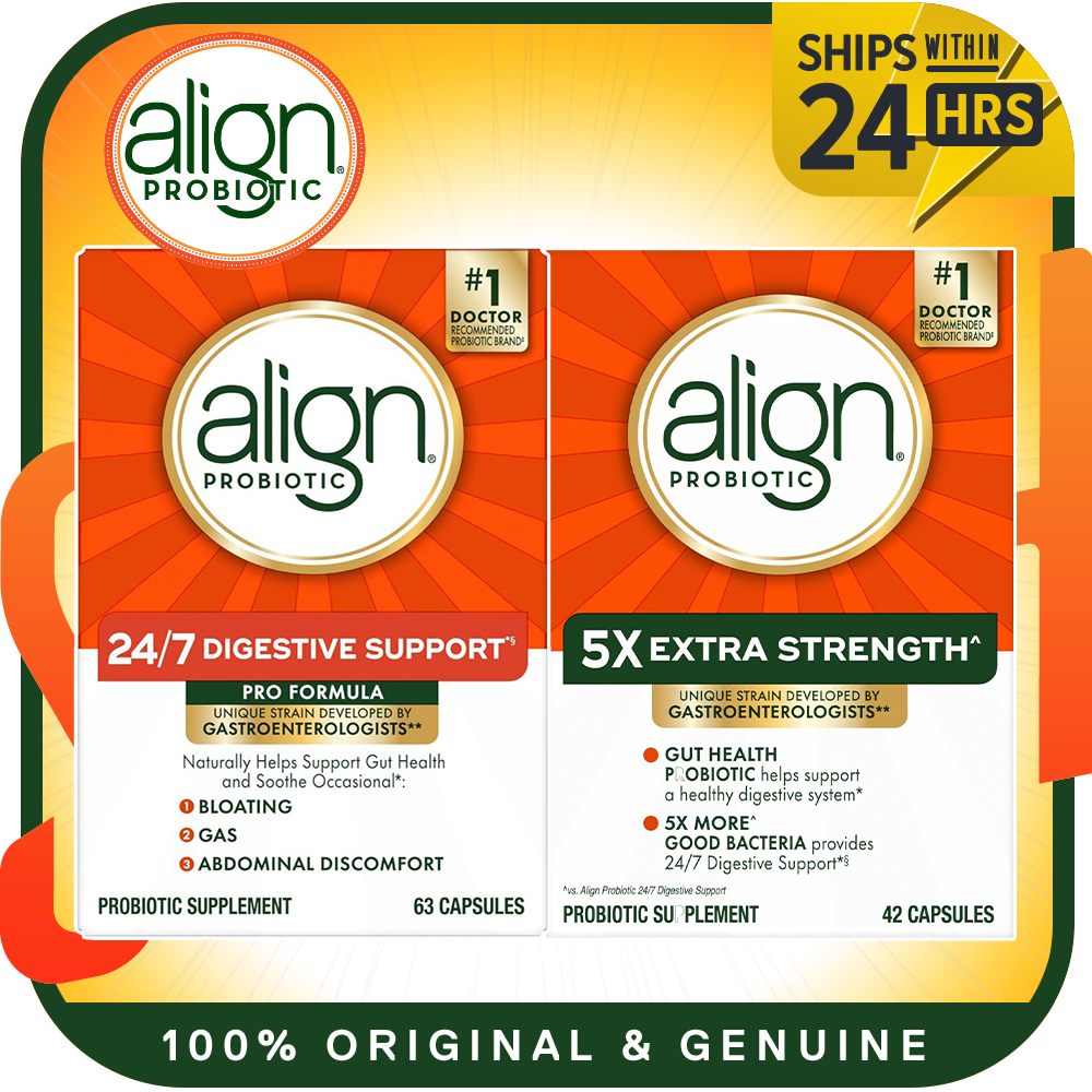 Align Probiotics for Women and Men, Helps Soothe Occasional Bloating ...