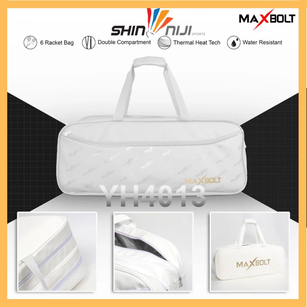 MAXBOLT TWO COMPARTMENT BADMINTON RACKET BAG LTD (100%ORIGINAL ...