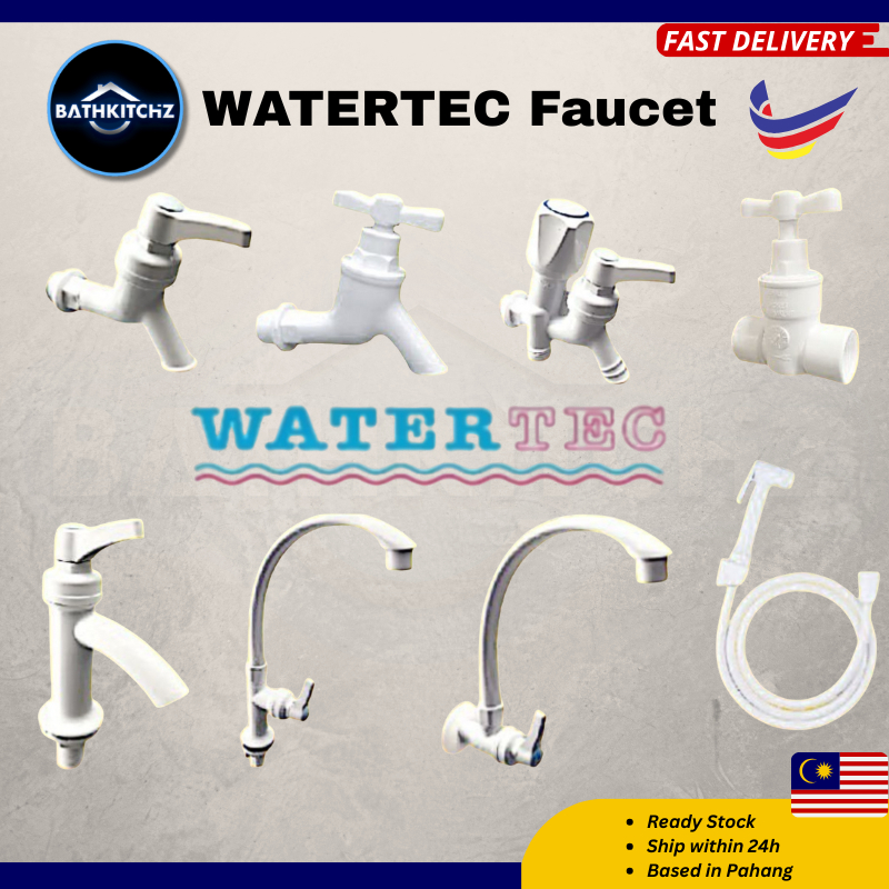 WATERTEC Infinito Series Plastic Water Tap PP Sink Faucet Basin Tap Bib ...