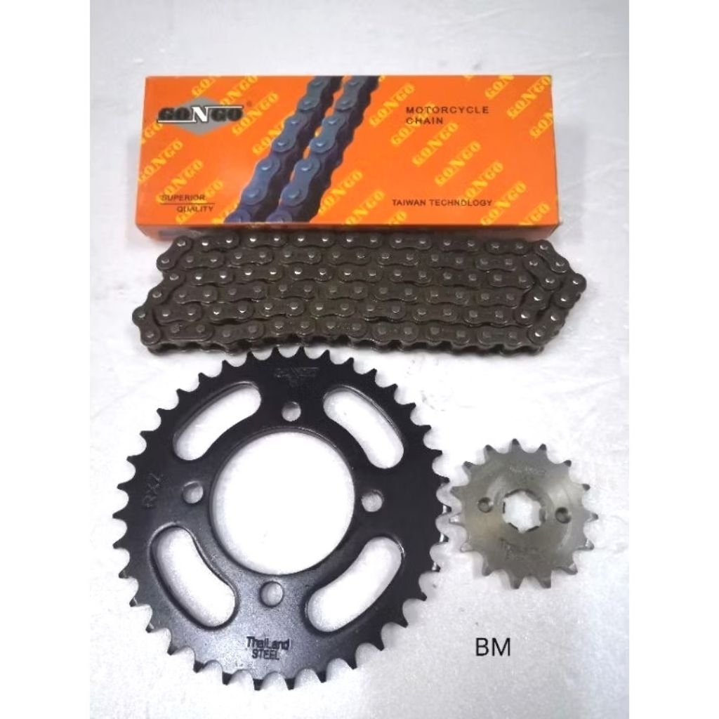 Y110/Y100/SRL110 SPOKET SET (428) SIAP RANTAI | Shopee Malaysia
