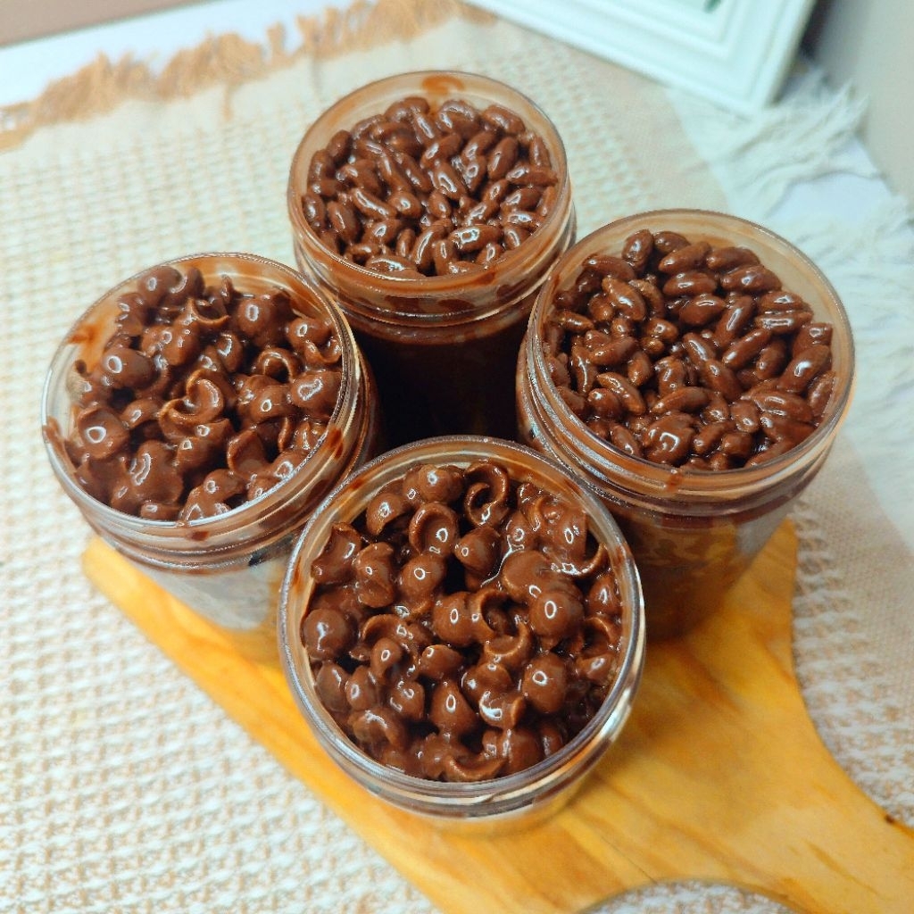 (Combo BELI 4 PERCUMA 1) kokojar sedap chocojar coklat melimpah meleleh ...