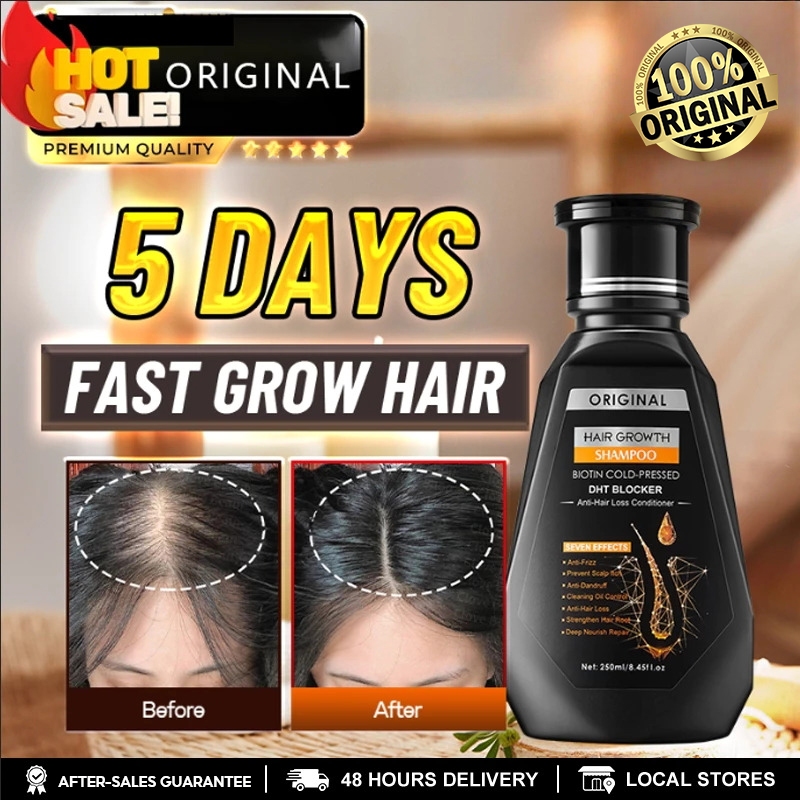 original ginger shampoo rambut gugur hair growth serum anti hair fall ...