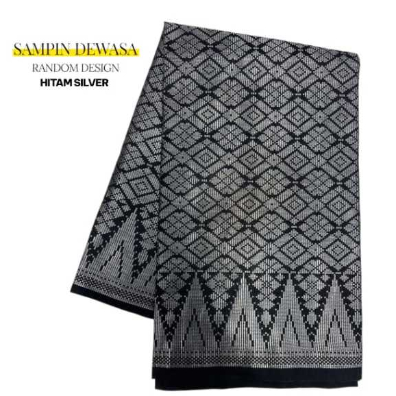SAMPIN Baisa 2 Meter /Sampin Songket Raya/ Sampin Nikah Randam corak ...