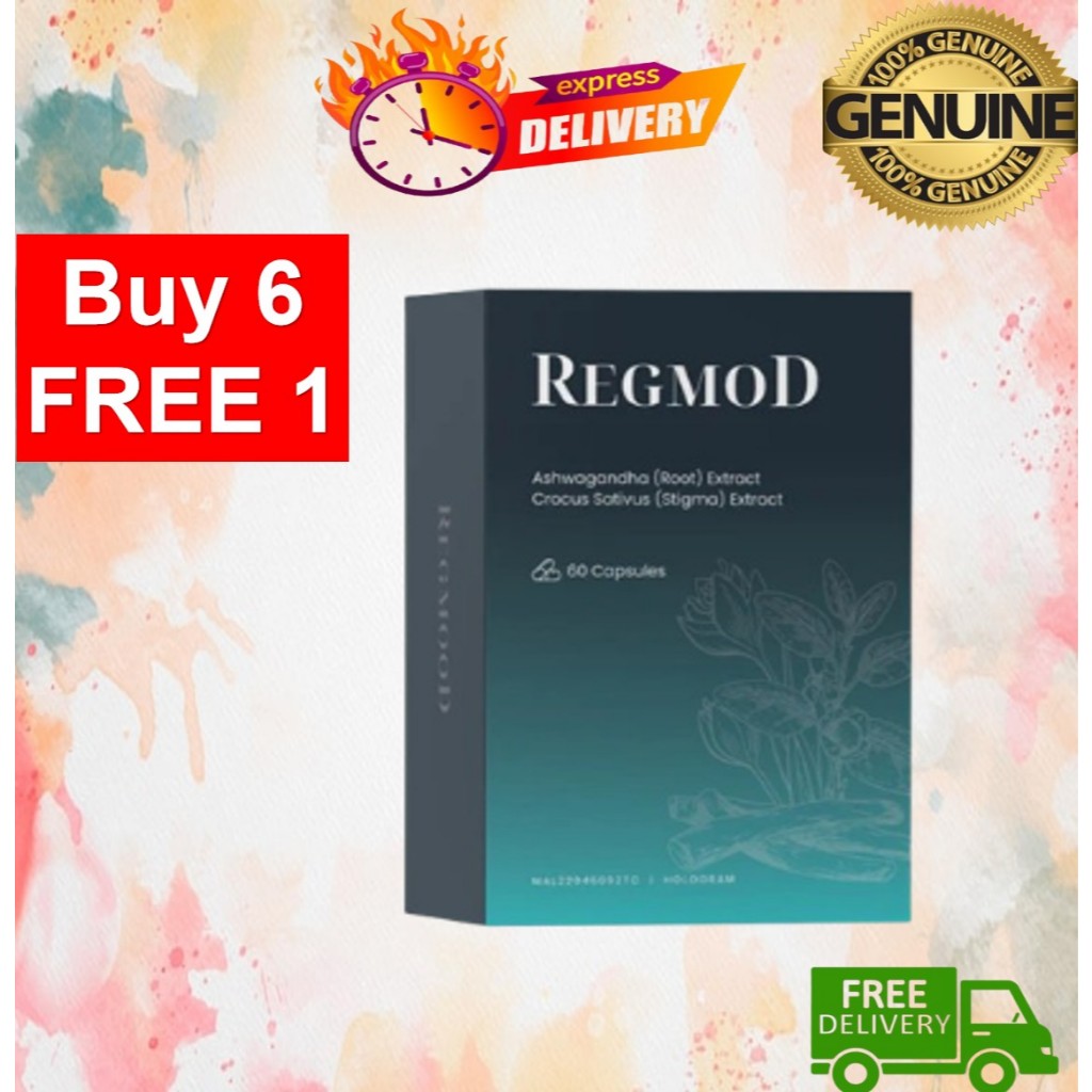 Regmod Ashwagandha Root, Crocus Sativus Stigma Extract 60s capsule ...