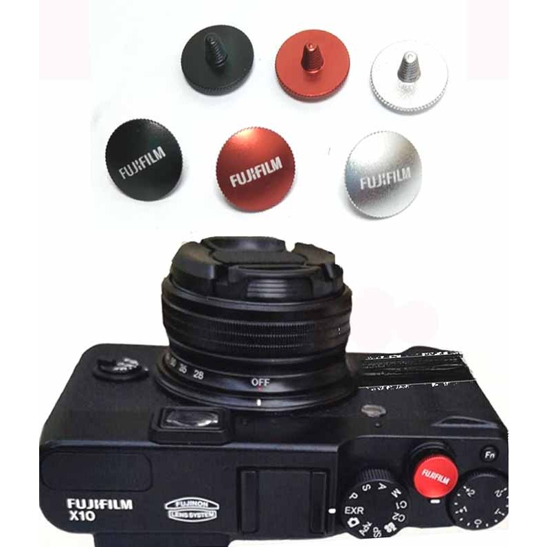 Fujifilm Metal Soft Touch Shutter Release Button for Mirrorless DSLR ...