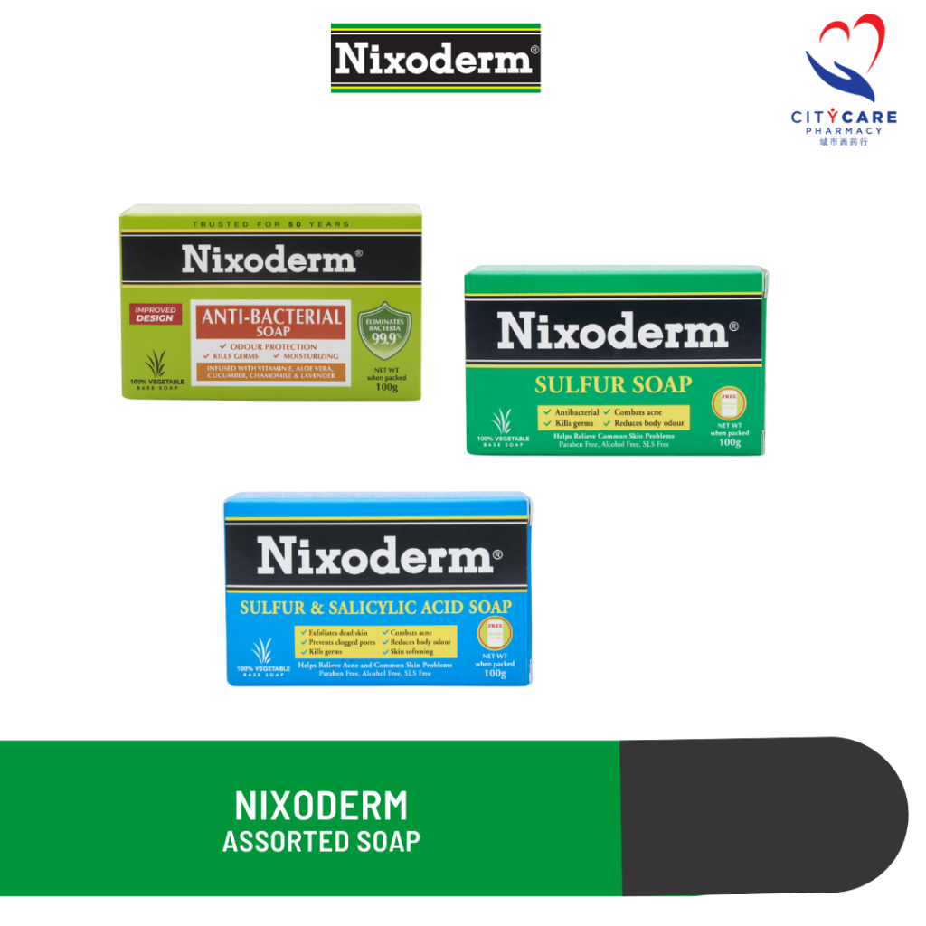 NIXODERM Assorted Soap | Shopee Malaysia