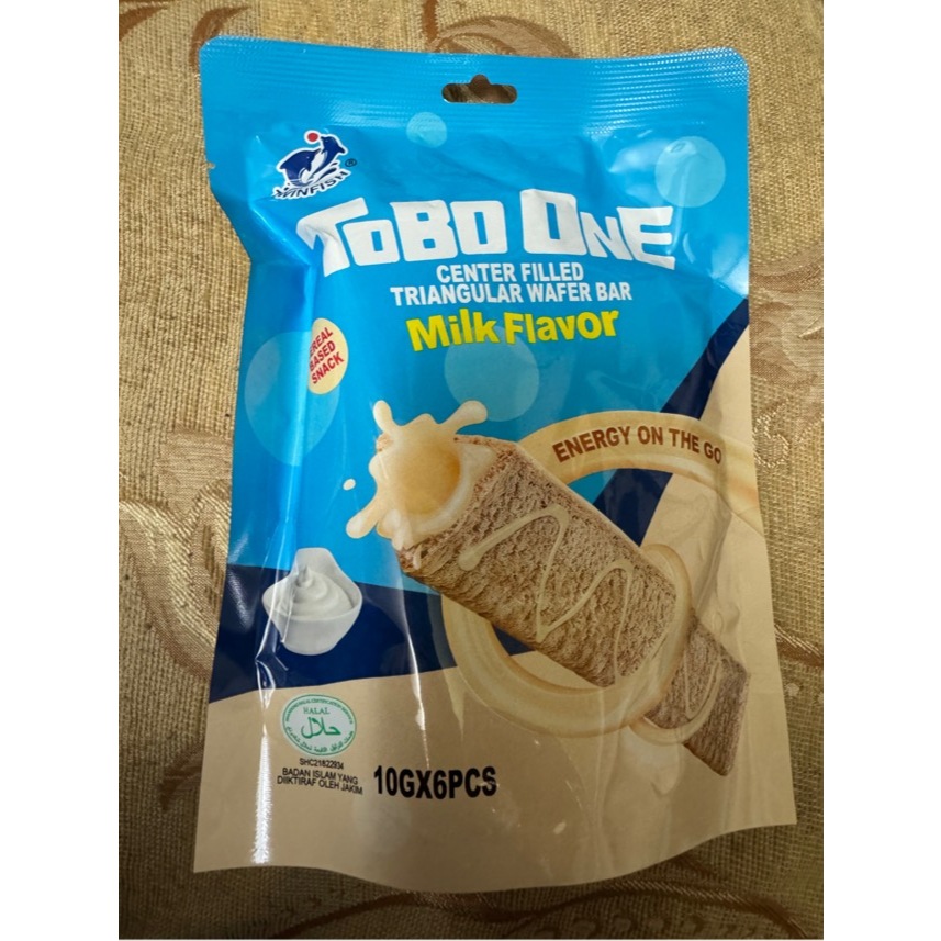 Twinfish Tobo One Center Filled Triangular Wafer Bar | Shopee Malaysia
