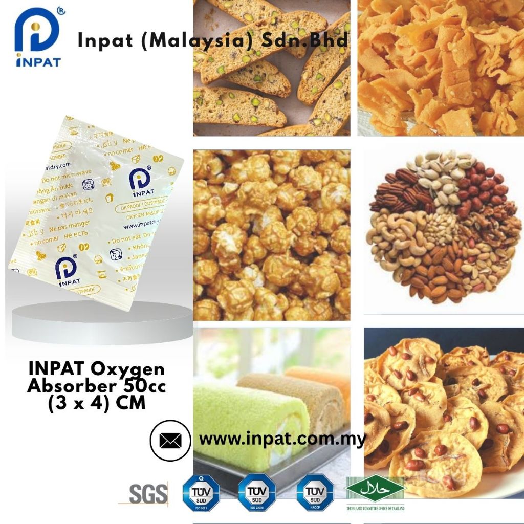 INPAT Oxygen Absorber 50cc / Penyerap Oksigen 50cc – Keep Snacks & Dry ...