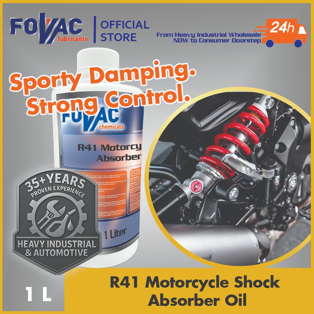 R41 Motorcycle Shock Absorber Oil (For Sharp & Stable Handling ...