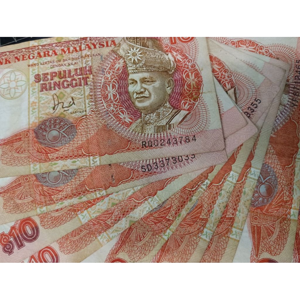 Malaysia 6th Series 10 Ringgit RM10 Banknote. Condition: Circulated ...