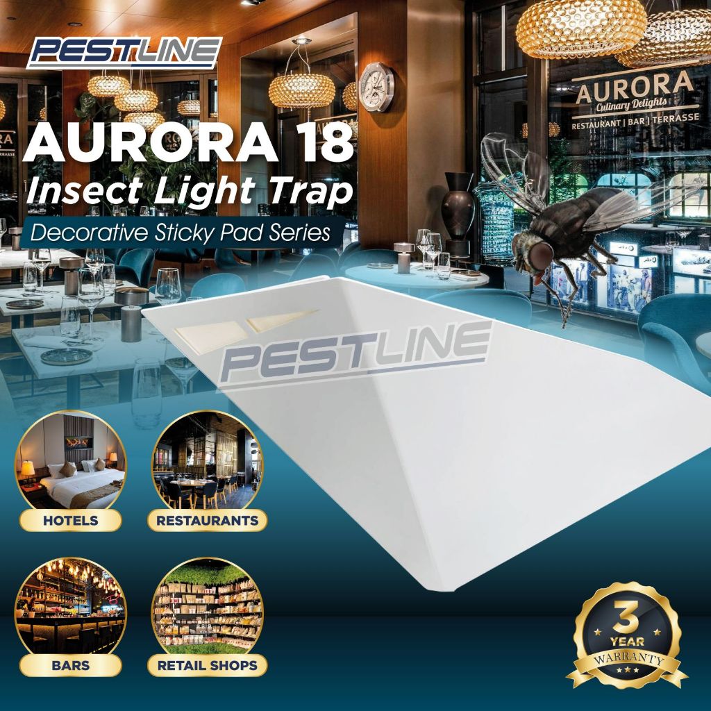 Aurora 18 Insect Light Trap - Flytrap/Perangkap Lalat - PESTLINE ...