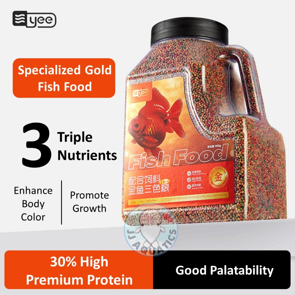 YEE High Premium Protein Goldfish Food Makanan Specialized Ikan Mas ...