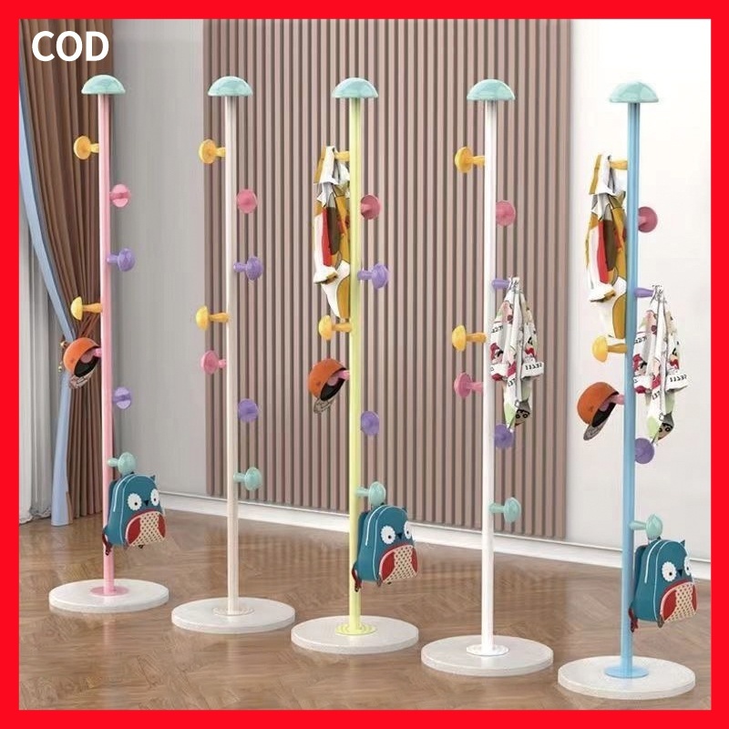 Child Hanging Standing Hat and Coat Rack Penyangkut Baju Beg Hanging ...