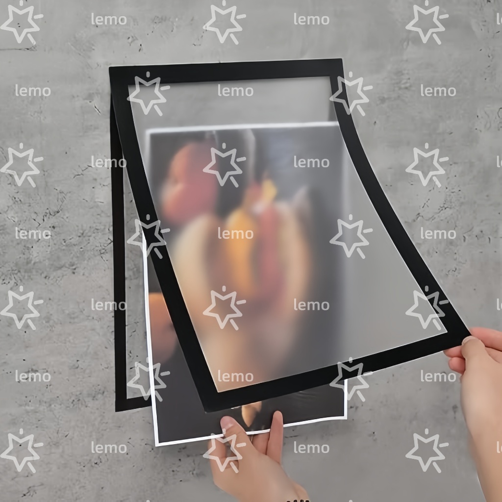 A4 Magnetic Display Board Wall Stick Frame Photo Certificate Office ...