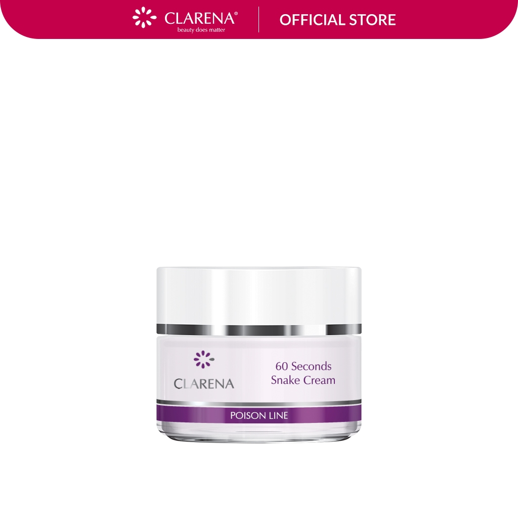 CLARENA 60 Seconds Snake Cream (50ml) | Shopee Malaysia