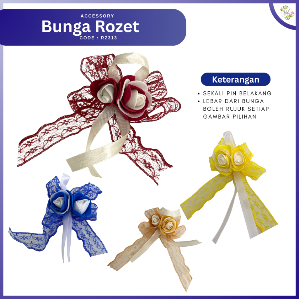 Bunga Rozet | Bunga Penanggah | Kendarat Majlis Keramaian | Kawin ...