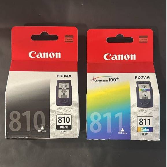 Canon Pixma Cartridge PG 810 (Black)/CL 811(Colour) 100% Original ...