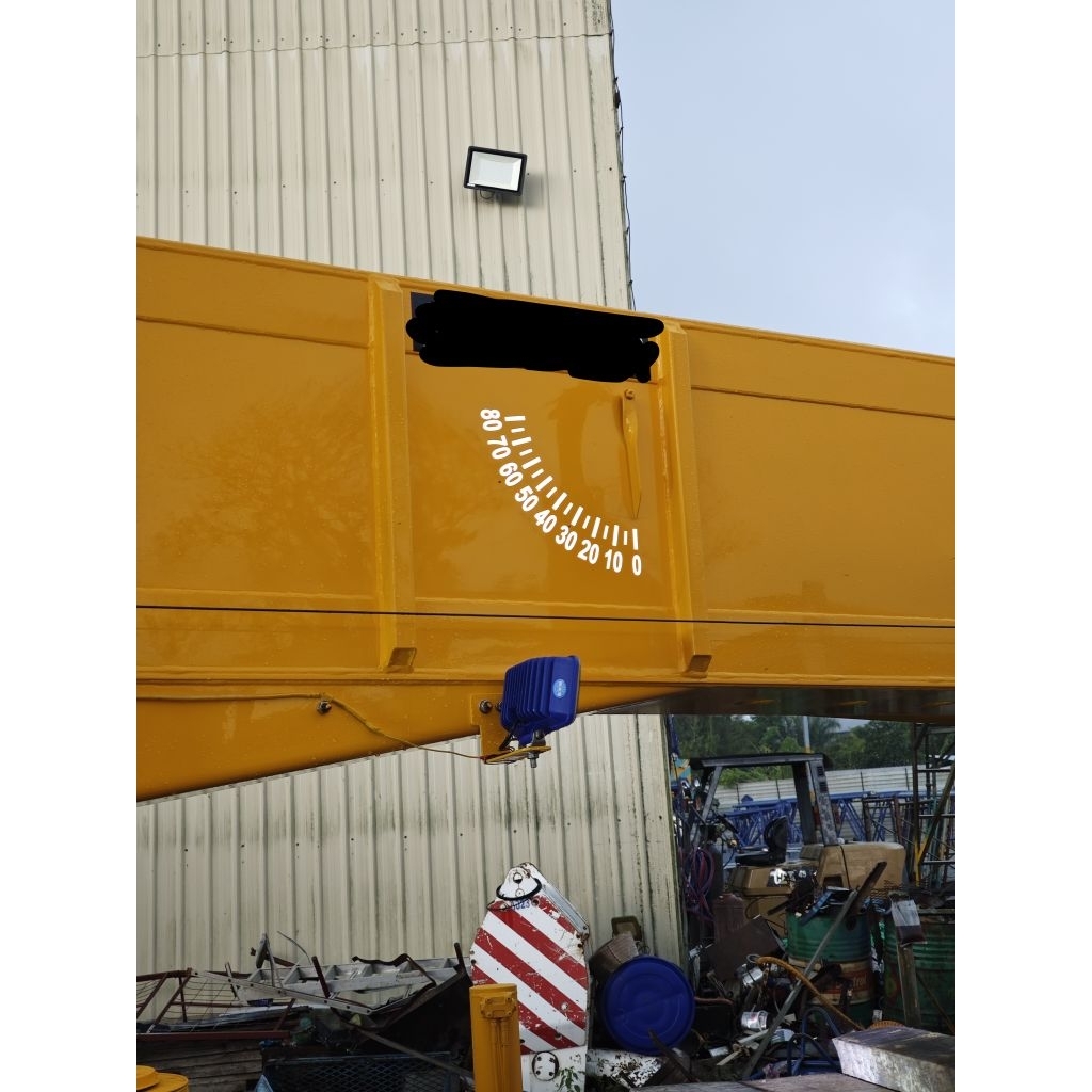 Mobile crane boom angle indicator sticker decal reflective | Shopee ...