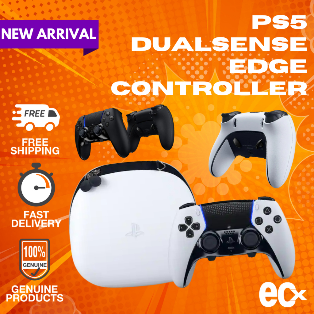 Sony PS5 DualSense Edge Wireless Controller – Ultra-Customizable ...