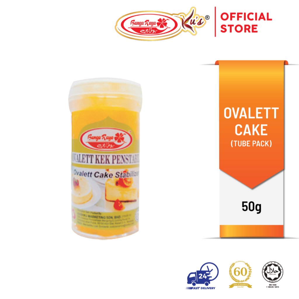 BUNGA RAYA KUS Ovalet 50g & 80g / Ovalette 50g & 80g | Shopee Malaysia