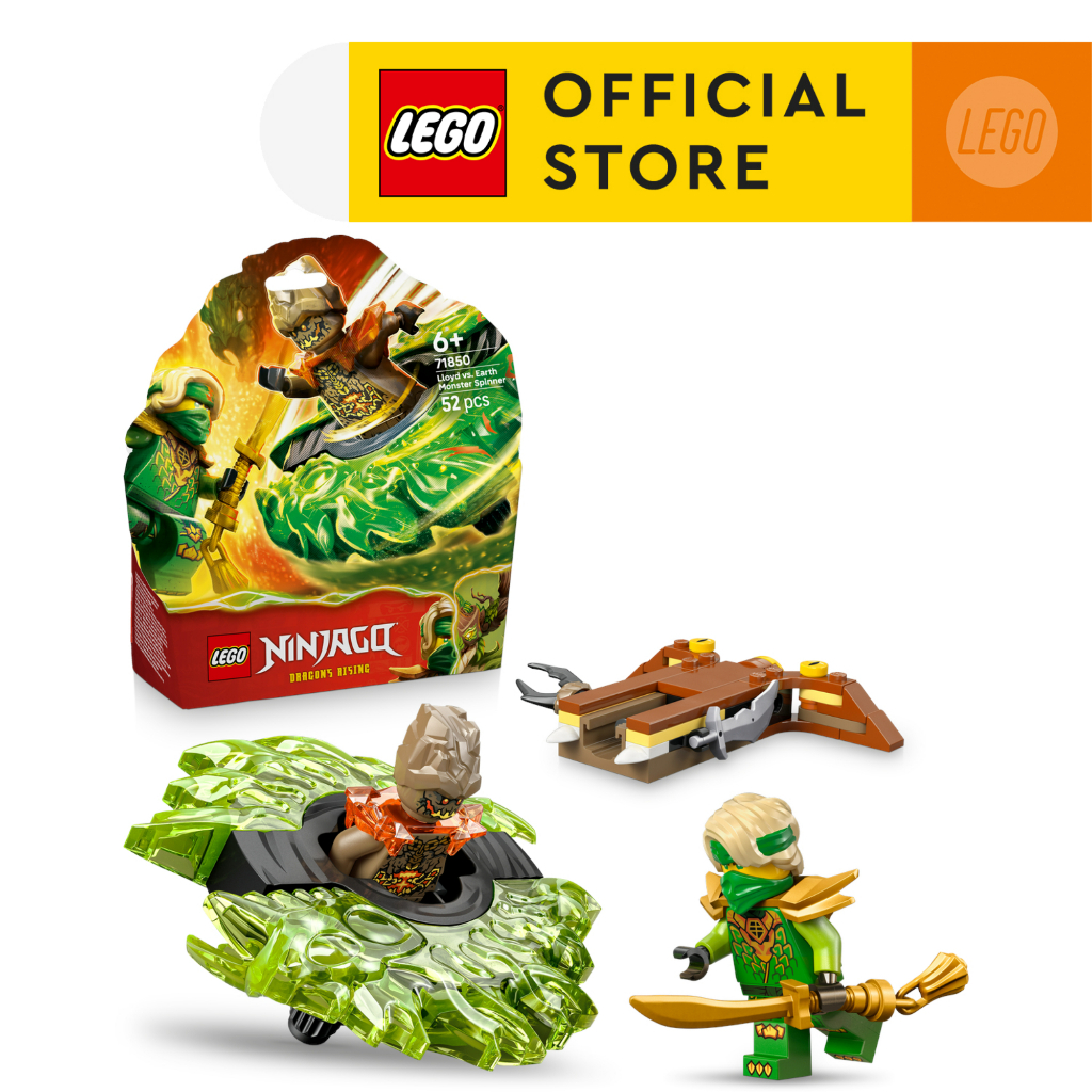 LEGO NINJAGO 71850 Lloyd vs. Earth Monster Spinner (52 Pieces) | Shopee ...