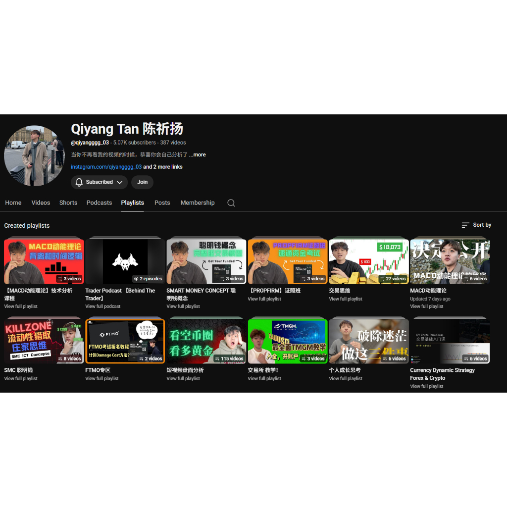 Qiyang Tan 陈祈扬 YT member video MACD | Shopee Malaysia