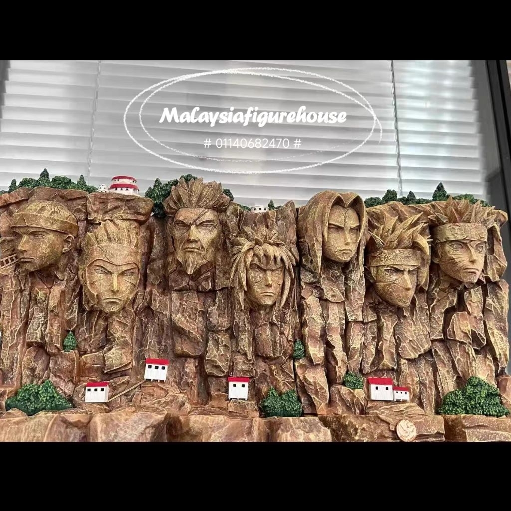 🔥READY STOCK🔥58CM NARUTO HOKAGE STONE WALL BACKGROUND WALL HASHIRAMA ...