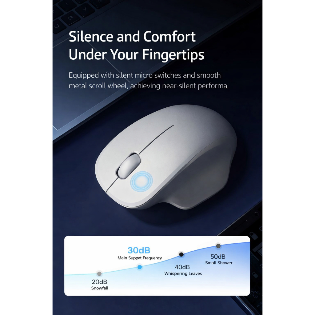 HP Professor SE Wireless Mouse Dual Mode Bluetooth 5.4 + 2.4G 1600 DPI  Silent Mute Click Ergonomic Design for Laptop PC Tablet Office - Professor  SE | Shopee Malaysia