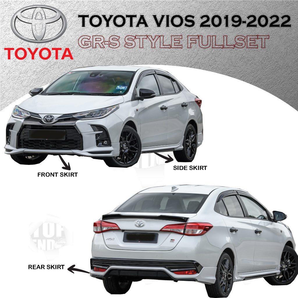 TOYOTA VIOS NCP151 2020 2021 2022 GRS STYLE FULLSET BODYKIT WITH PAINT ...