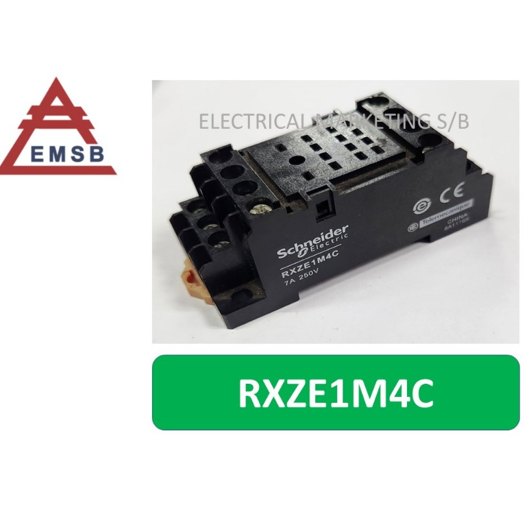 RXZE1M4C / RXZE2M114 SIMPLE SOCKET BASE FOR RELAY RXM | Shopee Malaysia