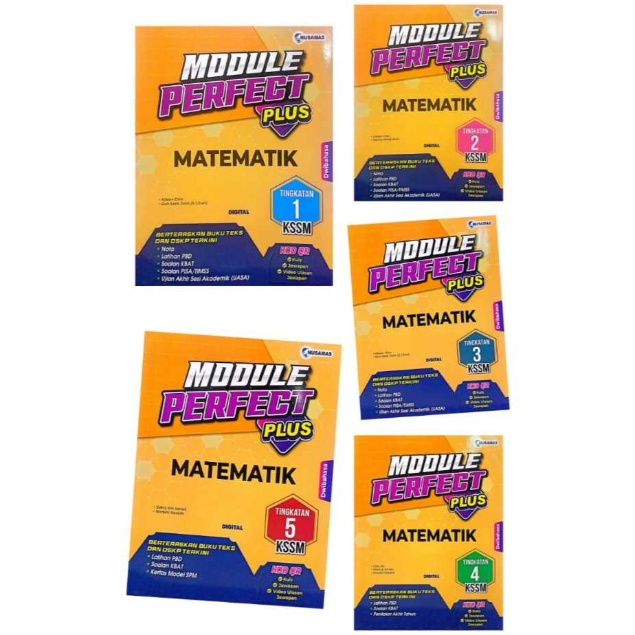 NUSAMAS - 2026 MODULE PERFECT PLUS MATEMATIK ( B ) | Shopee Malaysia