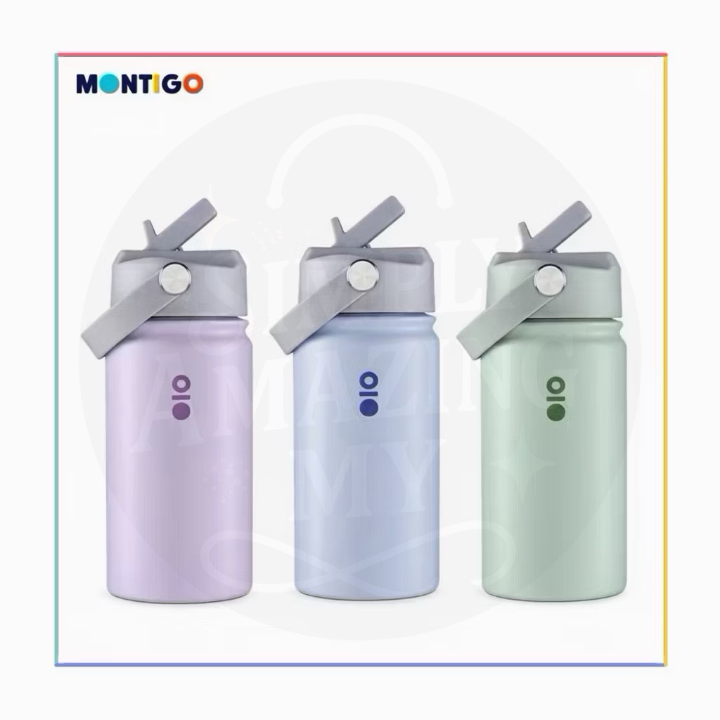[Ready stock 🇲🇾] Montigo Pastel Ace Bottle Mini (410ml/14oz) - Durable ...