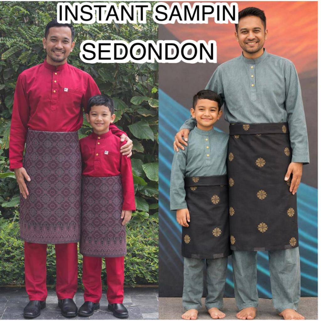 Sampin Instant sedondong sampin exclusive ,sampin raya | Shopee Malaysia