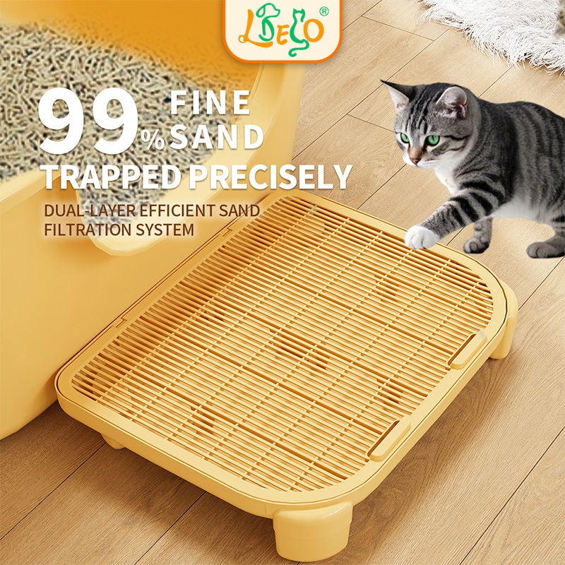 LDECO Cat Litter Trapping Ramp for High Litter Robot, Cat Litter Tray ...