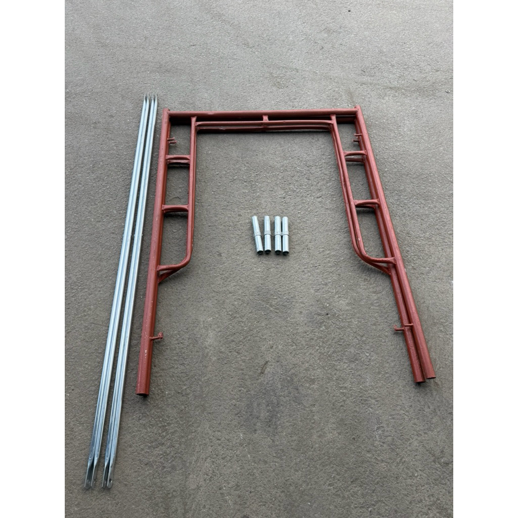 Scafoldding 1700mm Painted 5'7'' frame (USED) frame 2pcs, cross (NEW ...