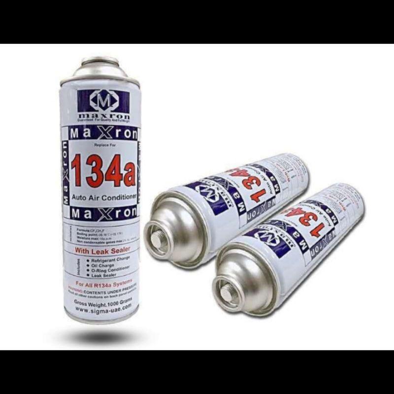 AIRCOND GAS R134A MAXRON 800G NET WEIGHT | Shopee Malaysia
