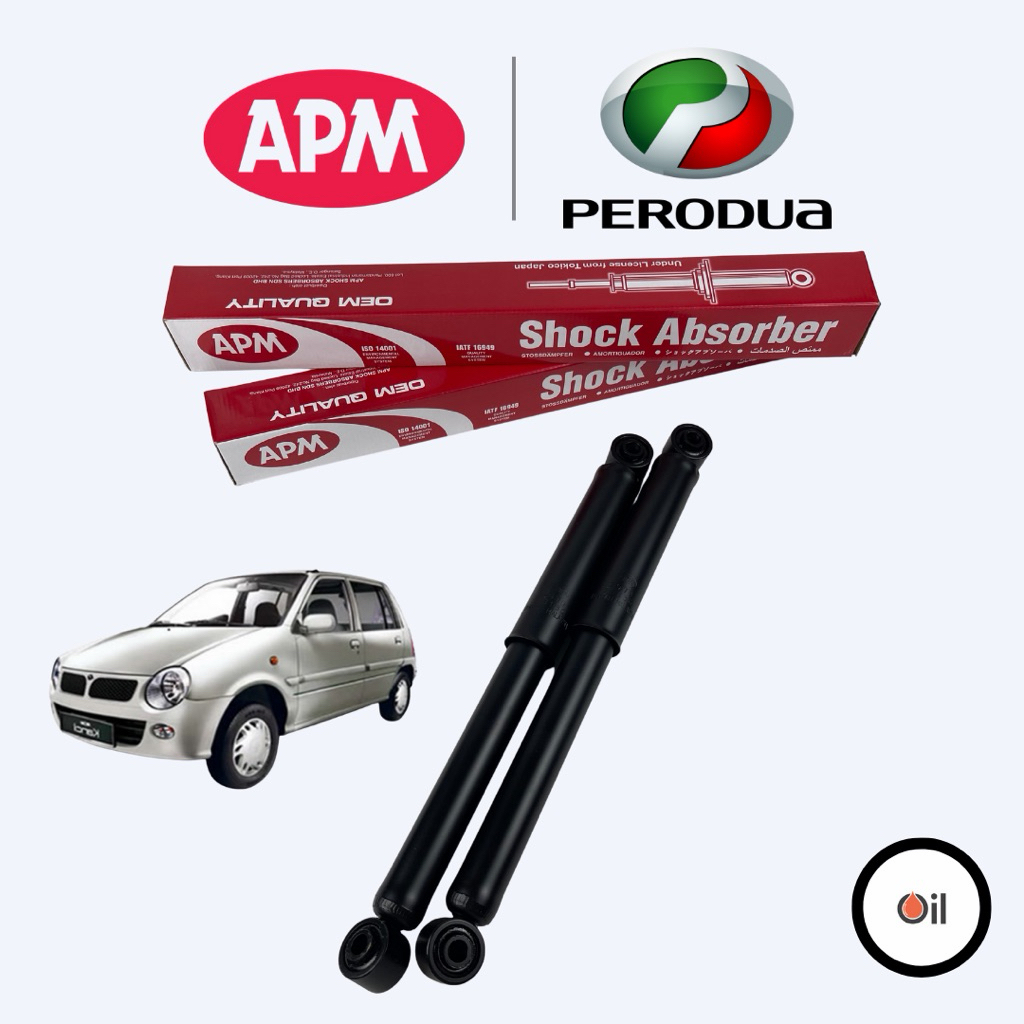 APM Perodua kancil 660/850 Oil shock absorber rear set(2pcs) | Shopee ...