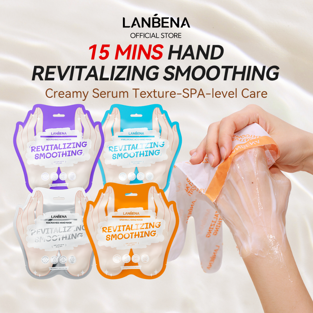 LANBENA Hand Mask 30g/pair Moisturizing Repair Dry Rough Cracked Skin ...