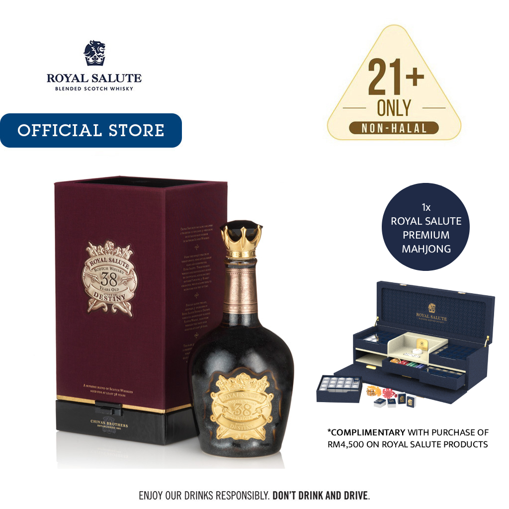Royal Salute 38 Years Old Blended Scotch Whisky: Stone Of Destiny 