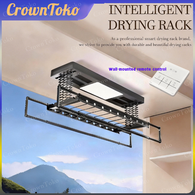 Electric Smart Clothes Dryer Rack with Remote Control HYB | Shopee Malaysia
