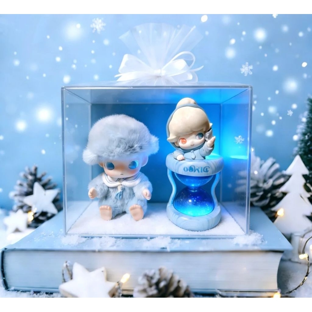 100%正品DIMOO WORLD限定时光系列沙漏水晶盲盒 Authentic popmart DIMOO Memories We Hold ...