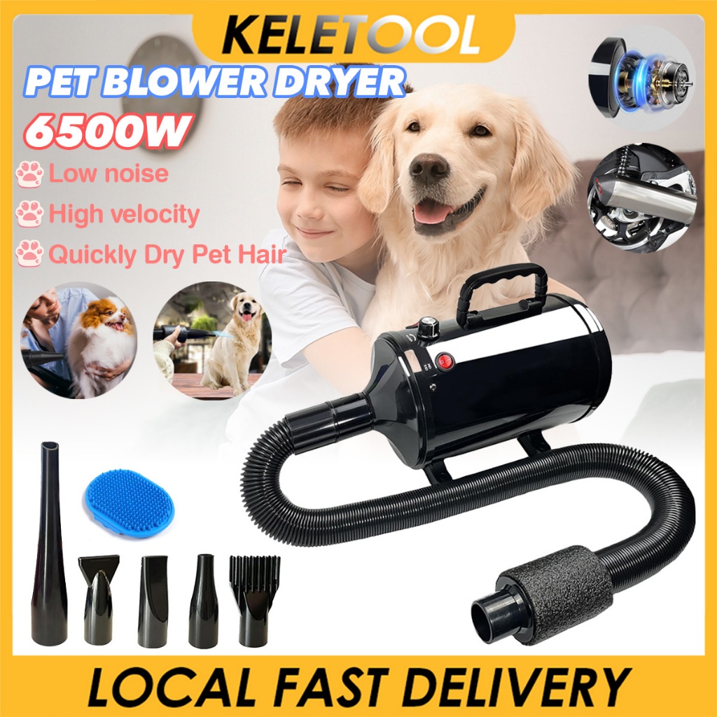 Dog Cat Hair Dryer Pengering Bulu Kucing Water Blower Pet Large-Sized ...