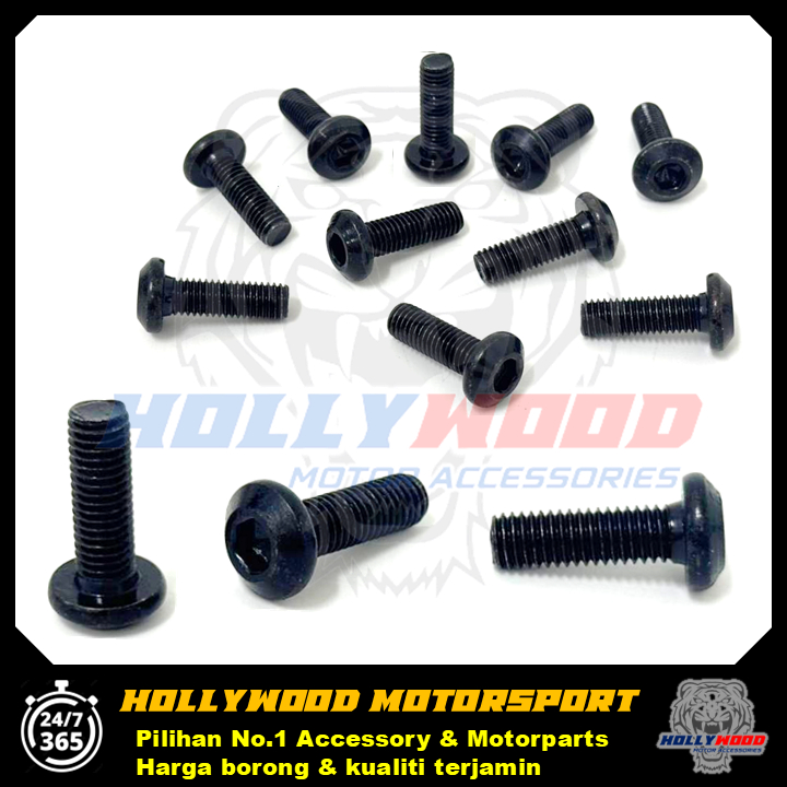 SKRU DISC DEPAN MOTOR YAMAHA LC135 Y15 Y16 R15 FZ150i 125ZR R25 RS150 ...