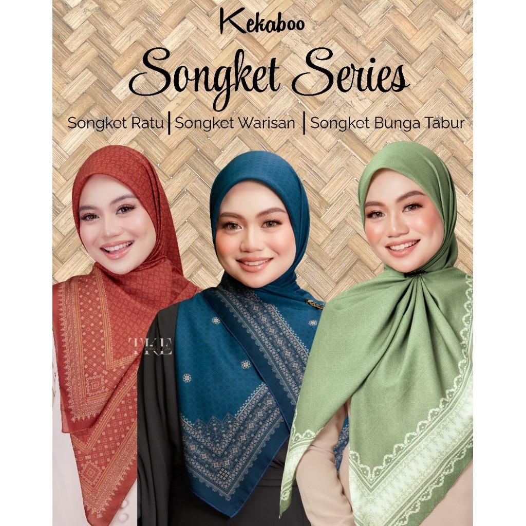 [RAYA 2026] Kekaboo Songket Series Songket Ratu | Songket Bunga Tabur ...