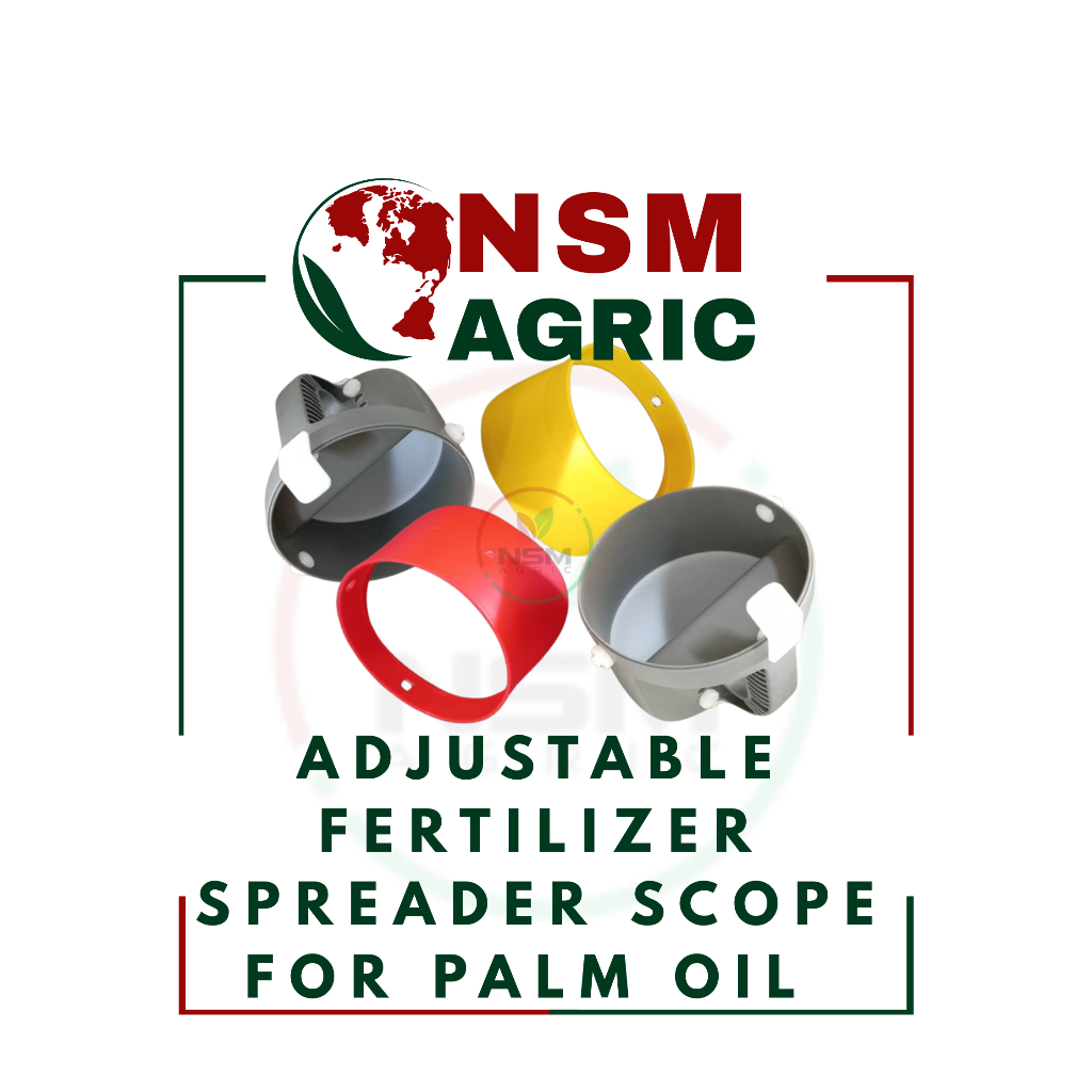 Adjustable Fertilizer Spreader Scope for Palm Oil agr/ Bekas tabur Baja ...