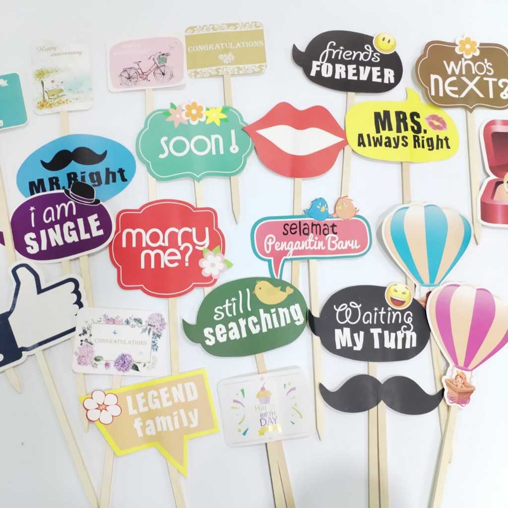Hiasan Photobooth Wedding Congratulations Team Bride Wedding Decor ...